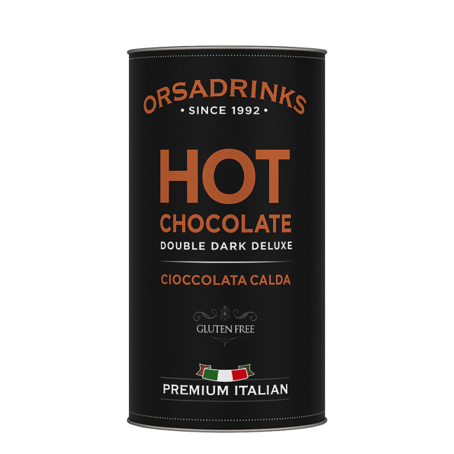 Kuum šokolaad double dark deluxe - 1kg