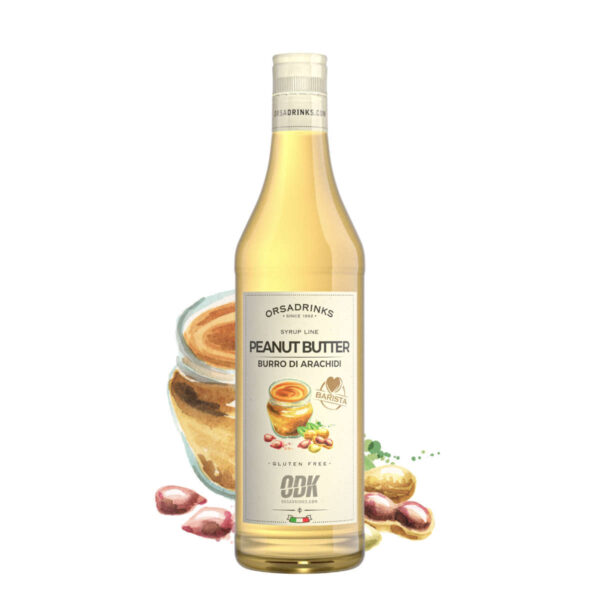 Orsadrinks siirup maapähkli 750ml